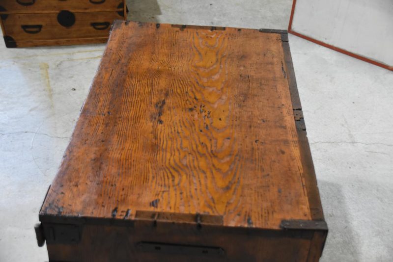 Edo Period Merchant Chest Width:810mm - Image 5