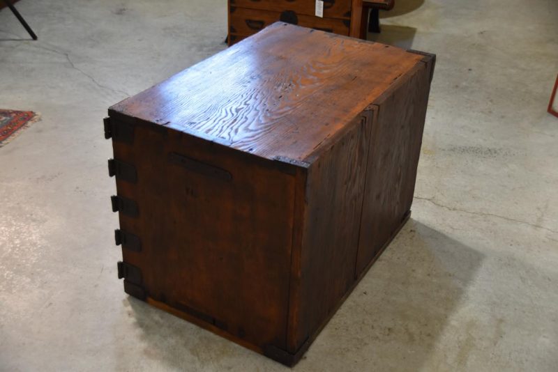 Edo Period Merchant Chest Width:810mm - Image 4