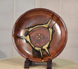 Mashiko Pottery Plate Width:350mm