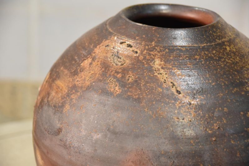 Bizen Pottery Vase Width:230mm - Image 5