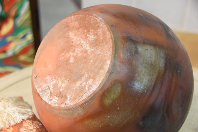 Bizen Pottery Vase Width:230mm - Image 2