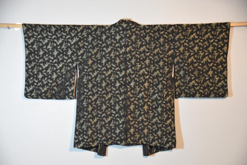 Vintage Metallic Thread Haori Jacket - Image 3