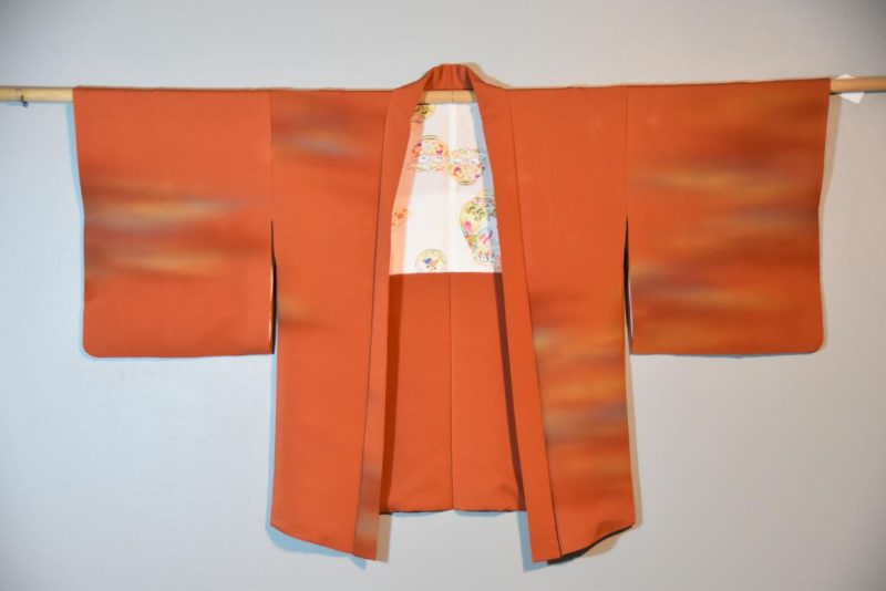 Vintage Silk Haori Jacket - Image 2