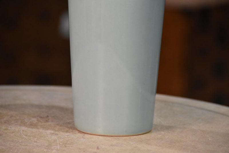 Seiji (Celadon) Vase Width:120mm - Image 8
