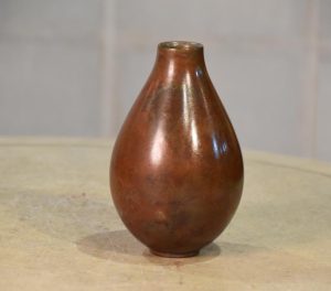 Murashido Bronze Vase Width:85mm