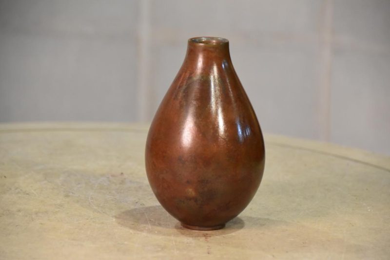 Murashido Bronze Vase Width:85mm