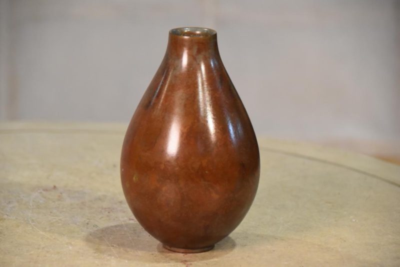 Murashido Bronze Vase Width:85mm - Image 7