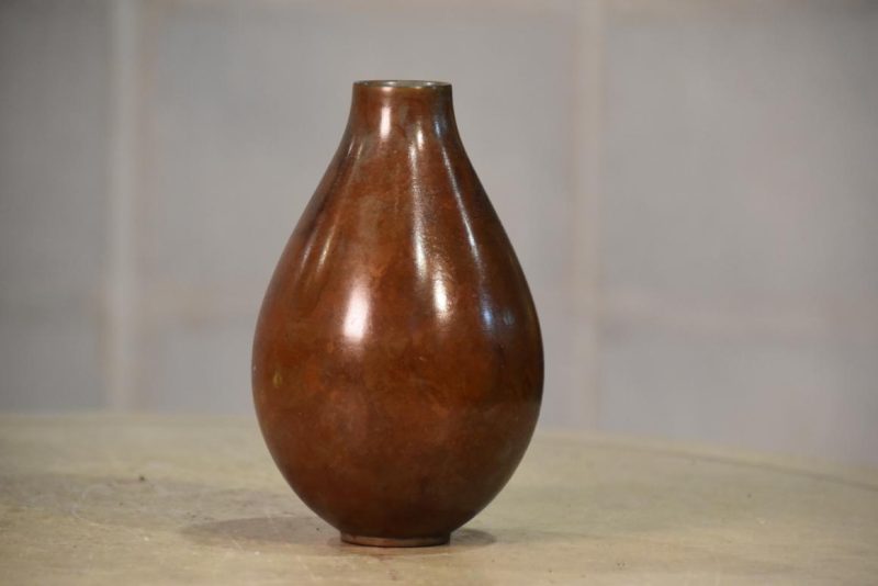 Murashido Bronze Vase Width:85mm - Image 6