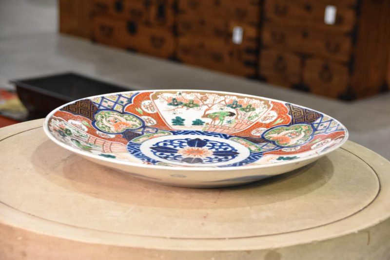 Coloured Imari Plate Width:405mm - Image 3