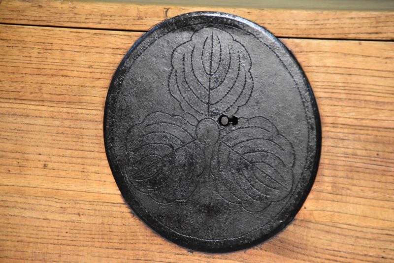 Meiji Period Japanese Clothing Chest 2 Sections Width:960mm - Image 10
