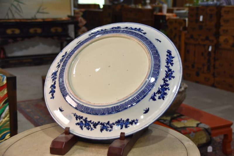 Blue and White Porcelain Plate Width:480mm - Image 6