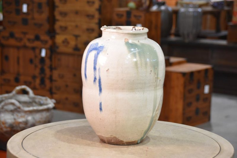 Shigaraki Tsubo Urn Width:220mm - Image 5
