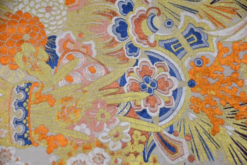 Japanese Vintage Maru Obi Table Runner Width:4000mm - Image 7
