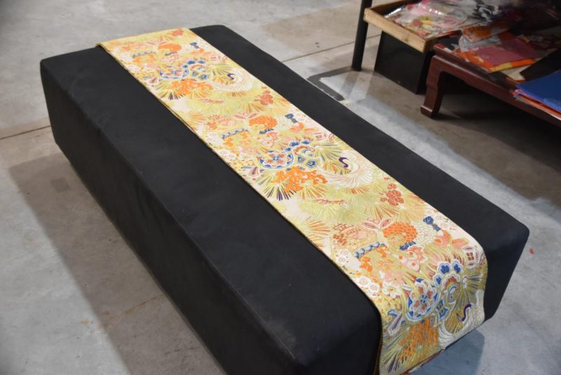 Japanese Vintage Maru Obi Table Runner Width:4000mm - Image 6
