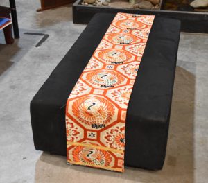 Japanese Vintage Maru Obi Table Runner Width:4000mm