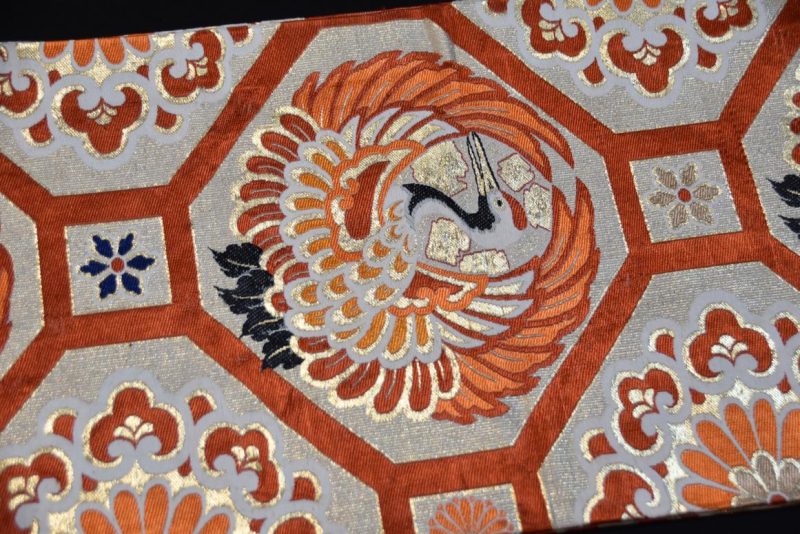 Japanese Vintage Maru Obi Table Runner Width:4000mm - Image 7