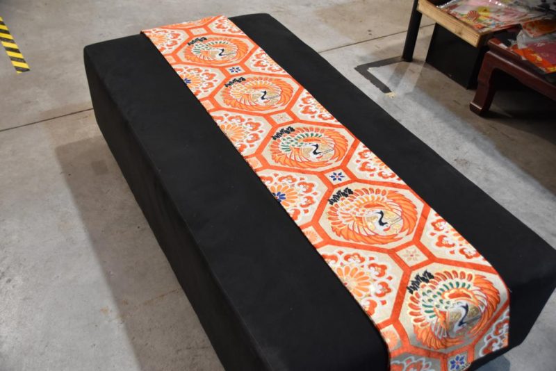 Japanese Vintage Maru Obi Table Runner Width:4000mm - Image 6