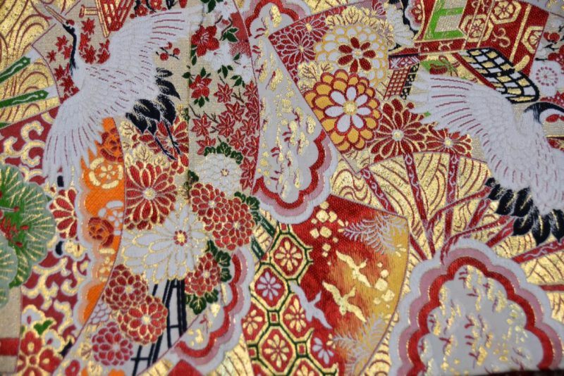 Japanese Vintage Maru Obi Table Runner Width:4000mm - Image 7