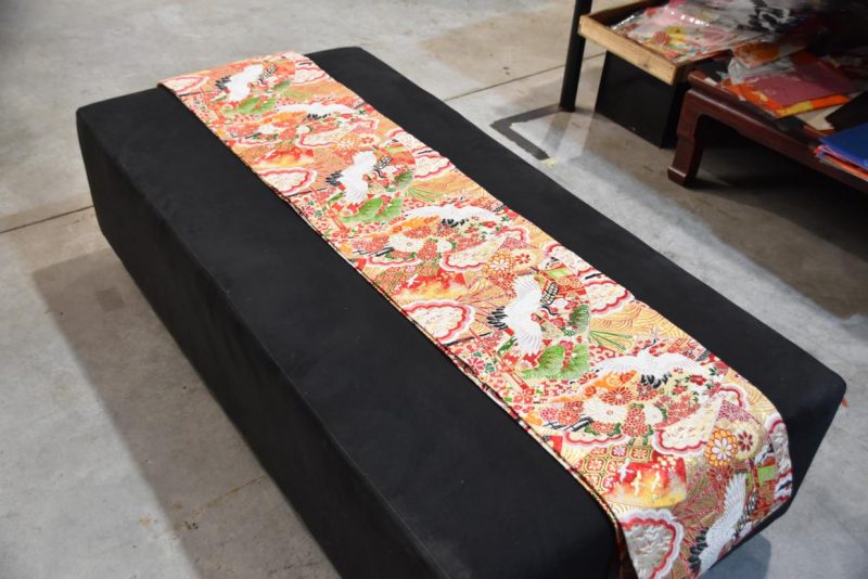 Japanese Vintage Maru Obi Table Runner Width:4000mm - Image 6