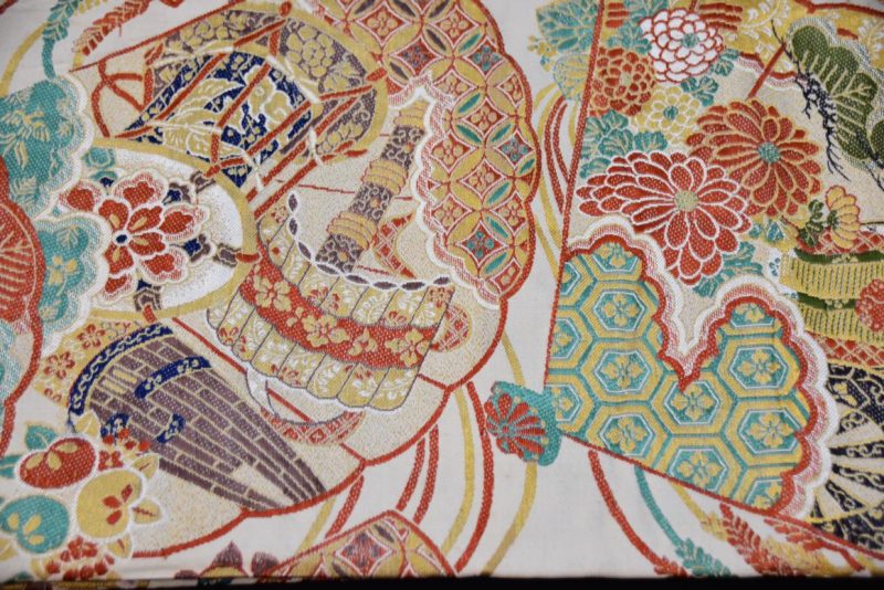 Japanese Vintage Maru Obi Table Runner Width:4000mm - Image 6