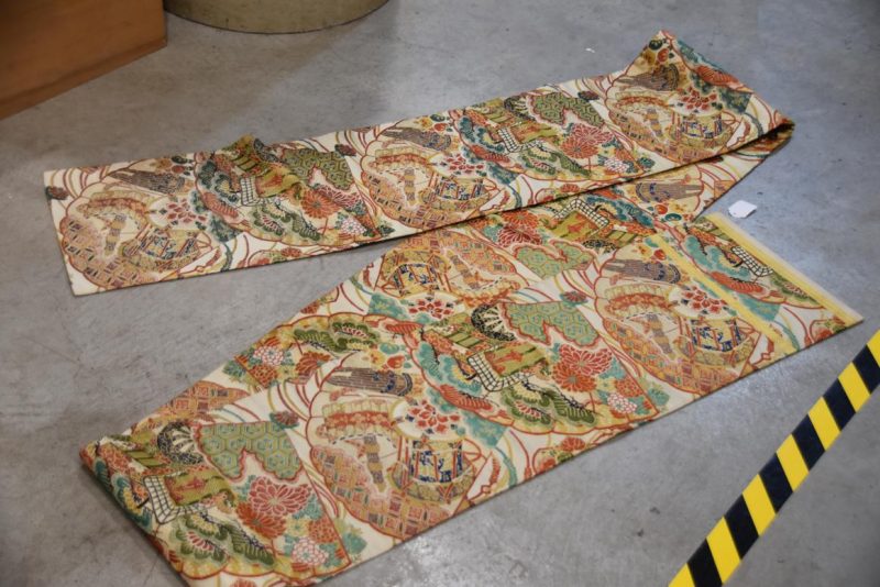 Japanese Vintage Maru Obi Table Runner Width:4000mm - Image 3