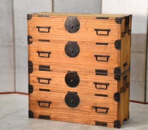 Antique Clothing Chest (2 Sections) Width:960mm