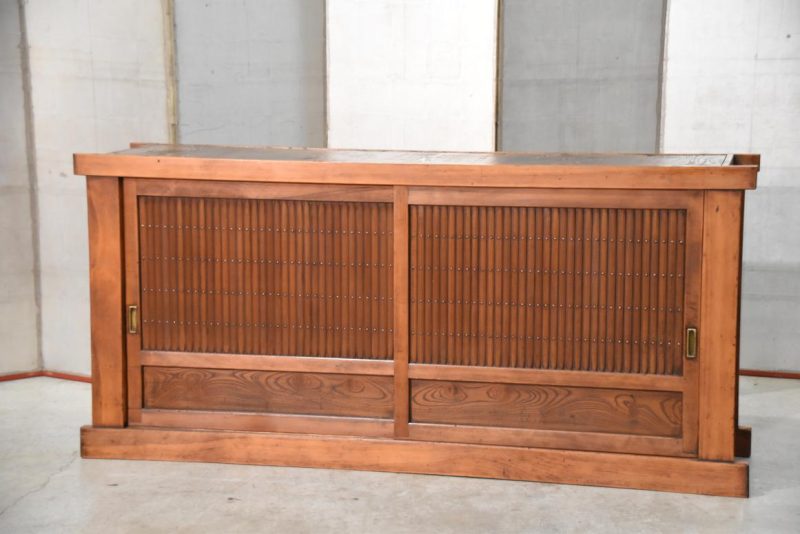 Antique Kitchen Chest Sideboard Width:1810mm - Image 12