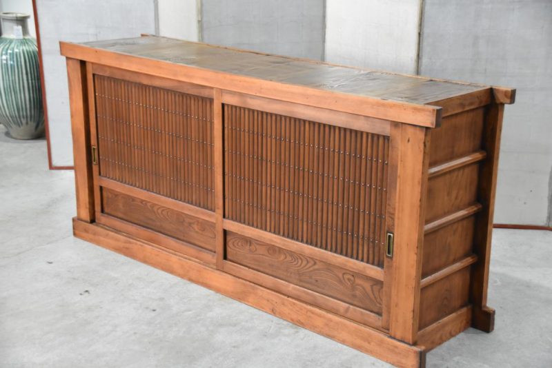 Antique Kitchen Chest Sideboard Width:1810mm - Image 9