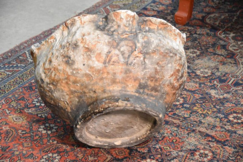 Shino Pottery Garden Basin Width:530mm - Image 4