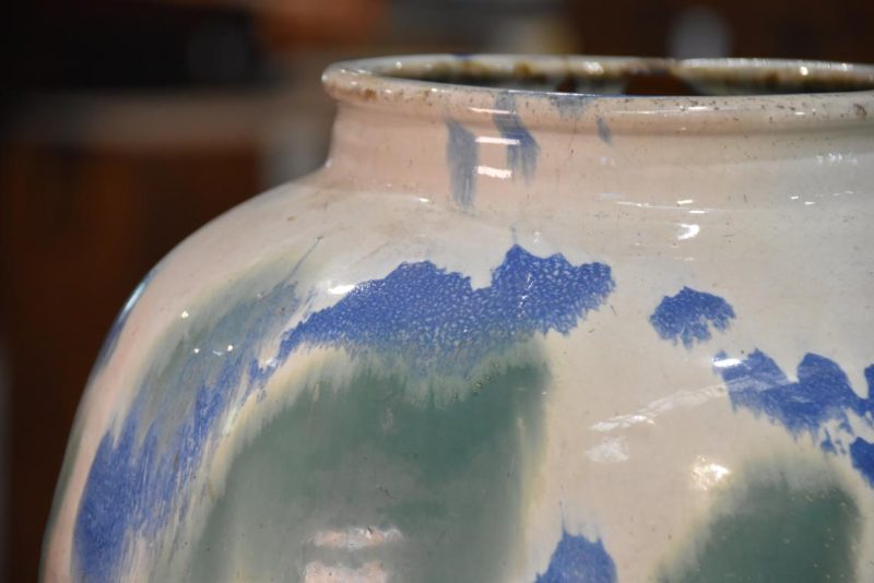 Shigaraki Pottery Tsubo Urn Width:320mm - Image 8