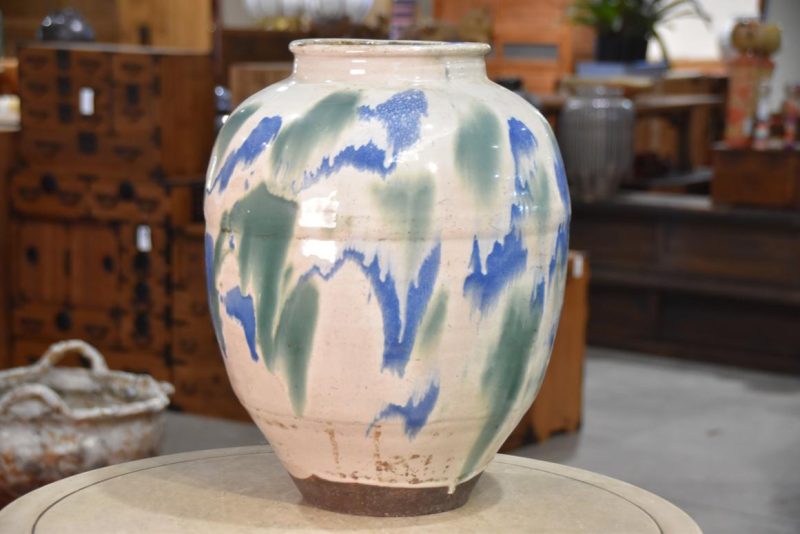 Shigaraki Pottery Tsubo Urn Width:320mm - Image 6