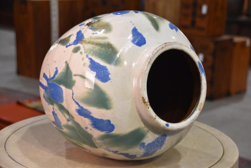 Shigaraki Pottery Tsubo Urn Width:320mm - Image 3