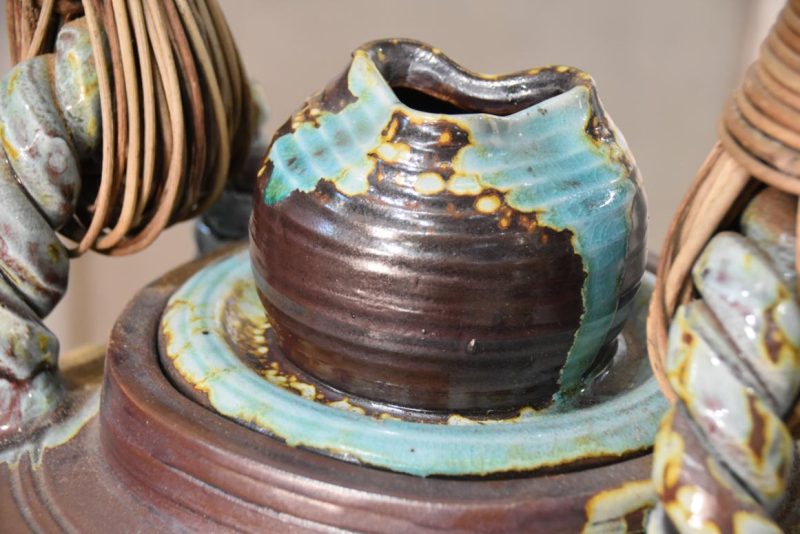 Large Shigaraki Pottery Teapot Width:470mm - Image 8