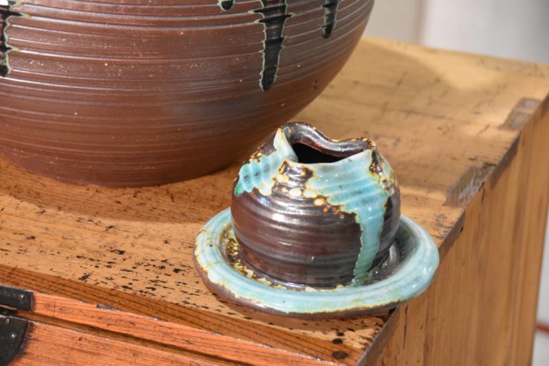 Large Shigaraki Pottery Teapot Width:470mm - Image 7