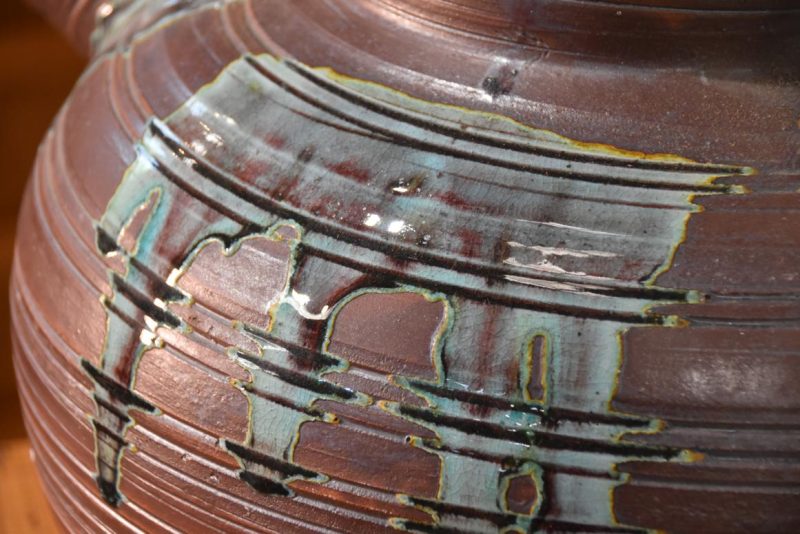 Large Shigaraki Pottery Teapot Width:470mm - Image 4