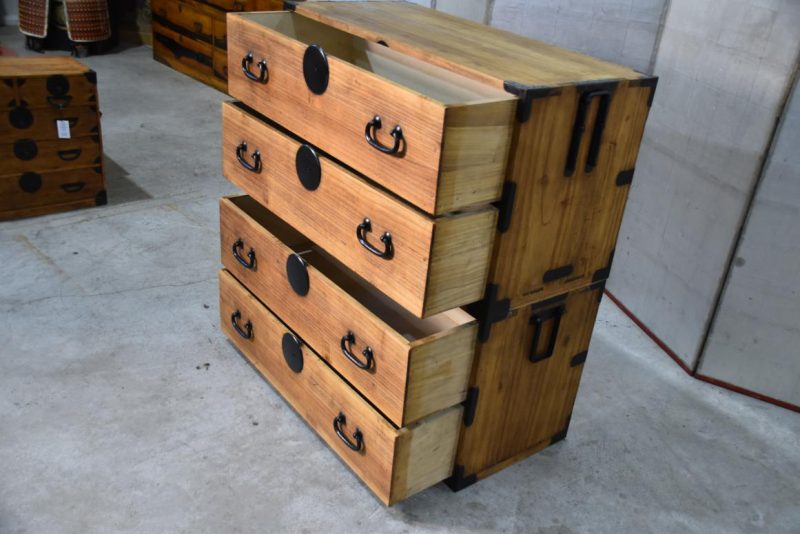Antique Chest on Chest Width:950mm - Image 9