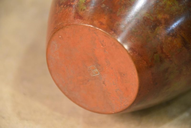Vintage Murashido Bronze Vase Width:110mm - Image 3