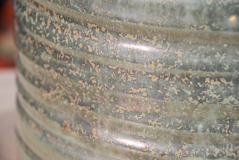 Green Glaze Ceramic Hibachi Urn Width:255mm - Image 5
