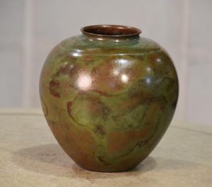 Vintage Murashido Bronze Vase Width:125mm