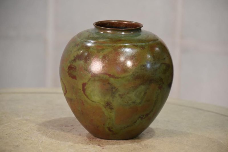 Vintage Murashido Bronze Vase Width:125mm