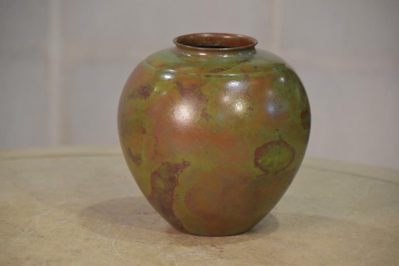 Vintage Murashido Bronze Vase Width:125mm - Image 7