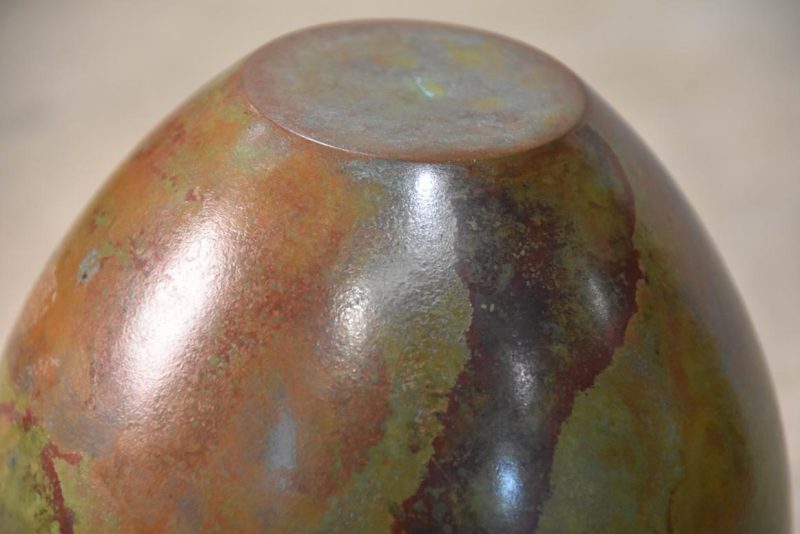 Vintage Murashido Bronze Vase Width:125mm - Image 3