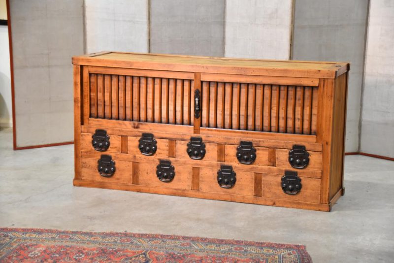 Matsumoto Region Antique Sideboard Width:1705mm