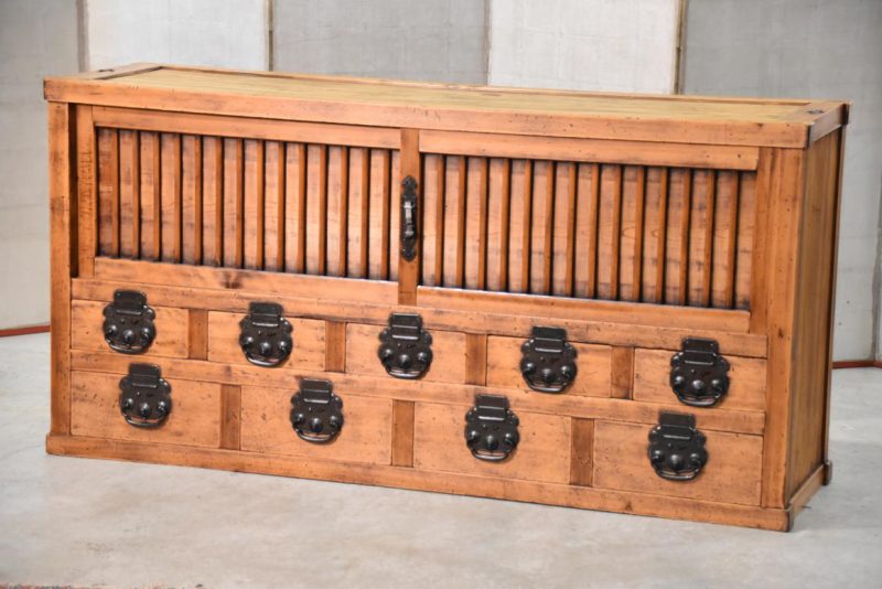 Matsumoto Region Antique Sideboard Width:1705mm - Image 2