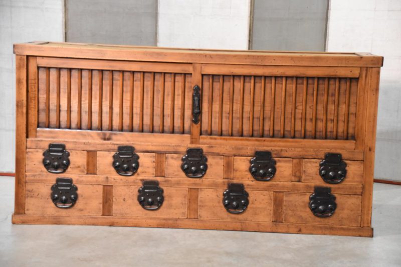 Matsumoto Region Antique Sideboard Width:1705mm - Image 11