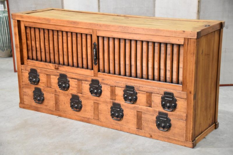 Matsumoto Region Antique Sideboard Width:1705mm - Image 8