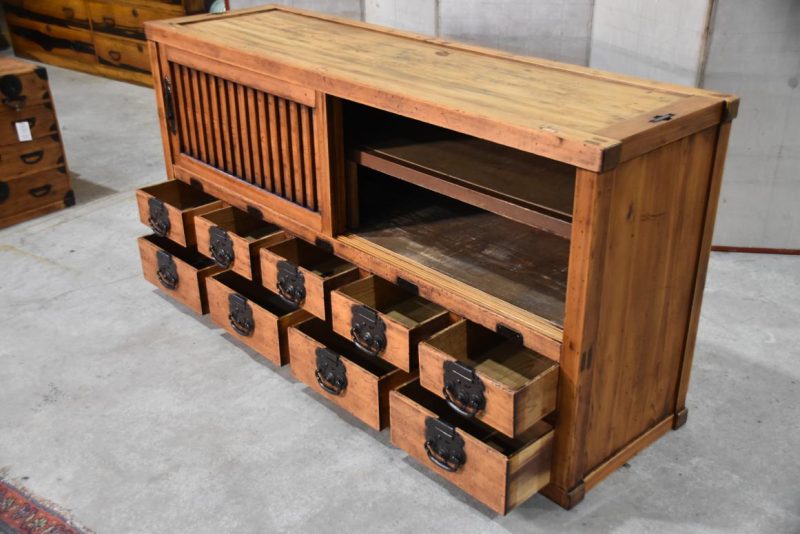 Matsumoto Region Antique Sideboard Width:1705mm - Image 5