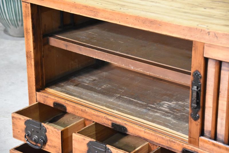 Matsumoto Region Antique Sideboard Width:1705mm - Image 4