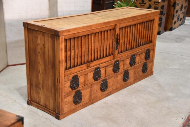 Matsumoto Region Antique Sideboard Width:1705mm - Image 12