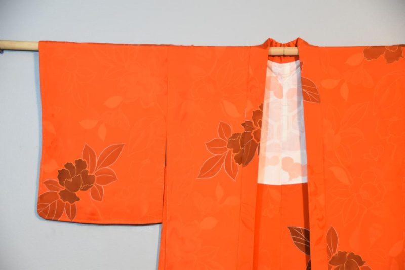 Silk Vintage Kimono Jacket Haori - Image 4